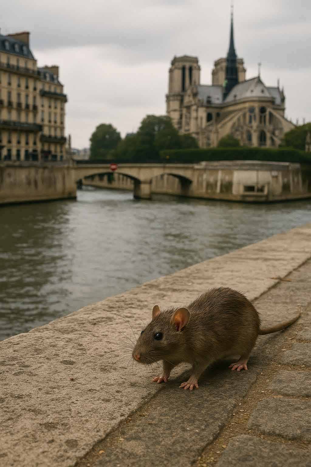Combien de rats Paris