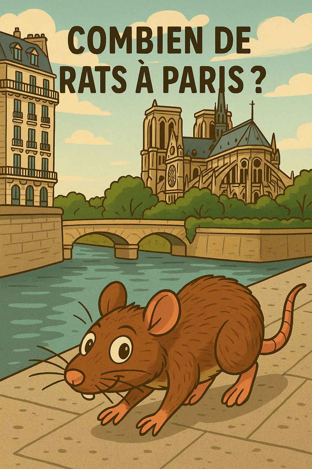 Combien de rats à Paris
