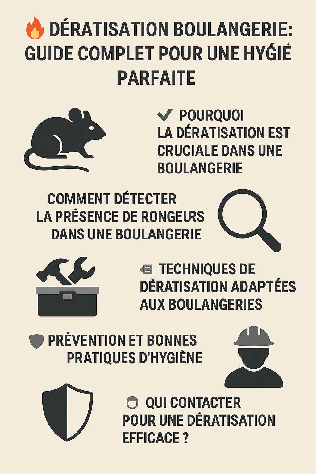 Deratisation Boulangerie