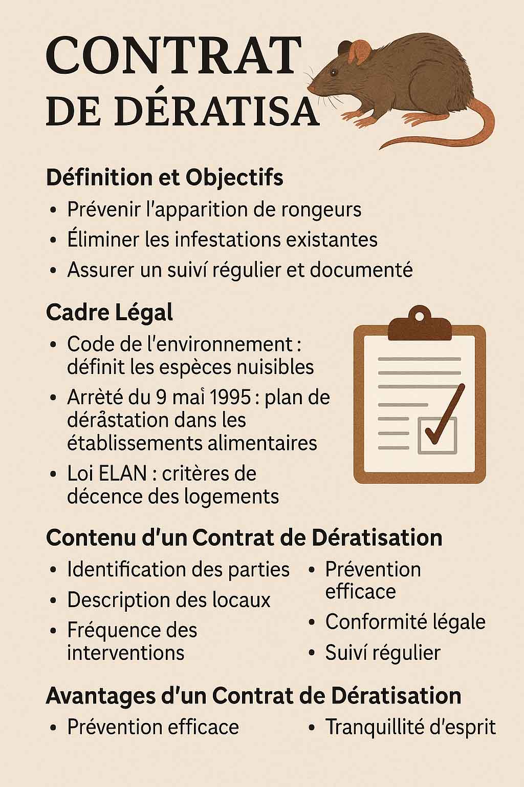 contrat de dératisation