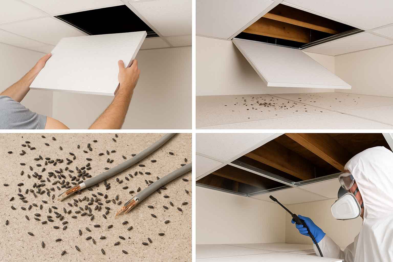 Deratisation Faux Plafond