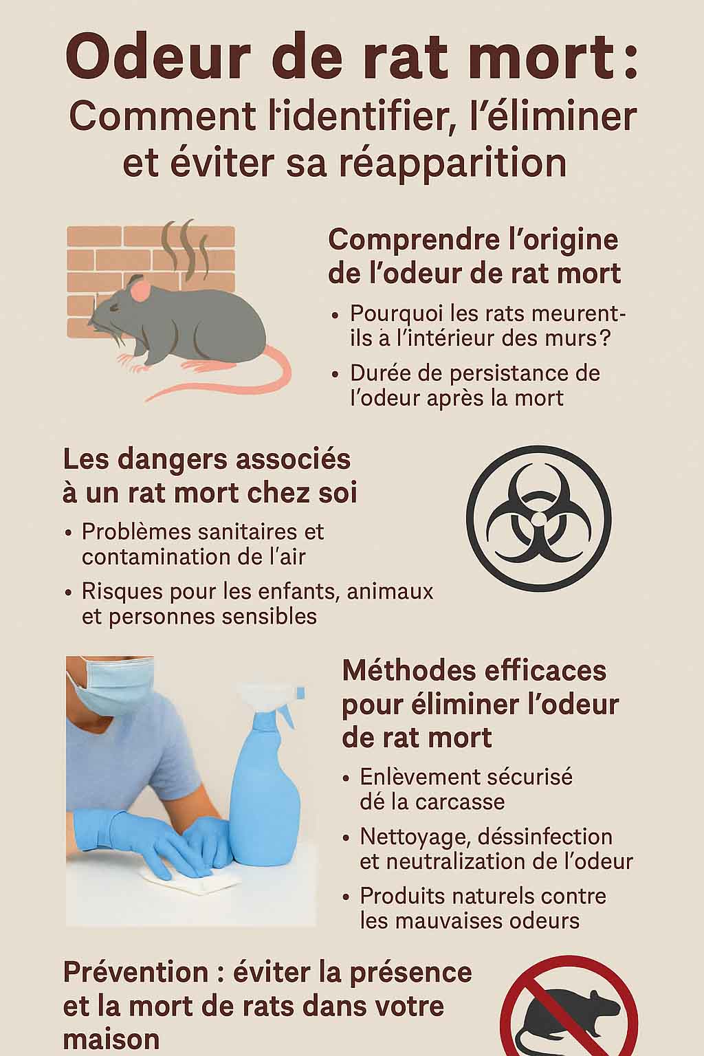 Odeur Rat Mort Dangereux